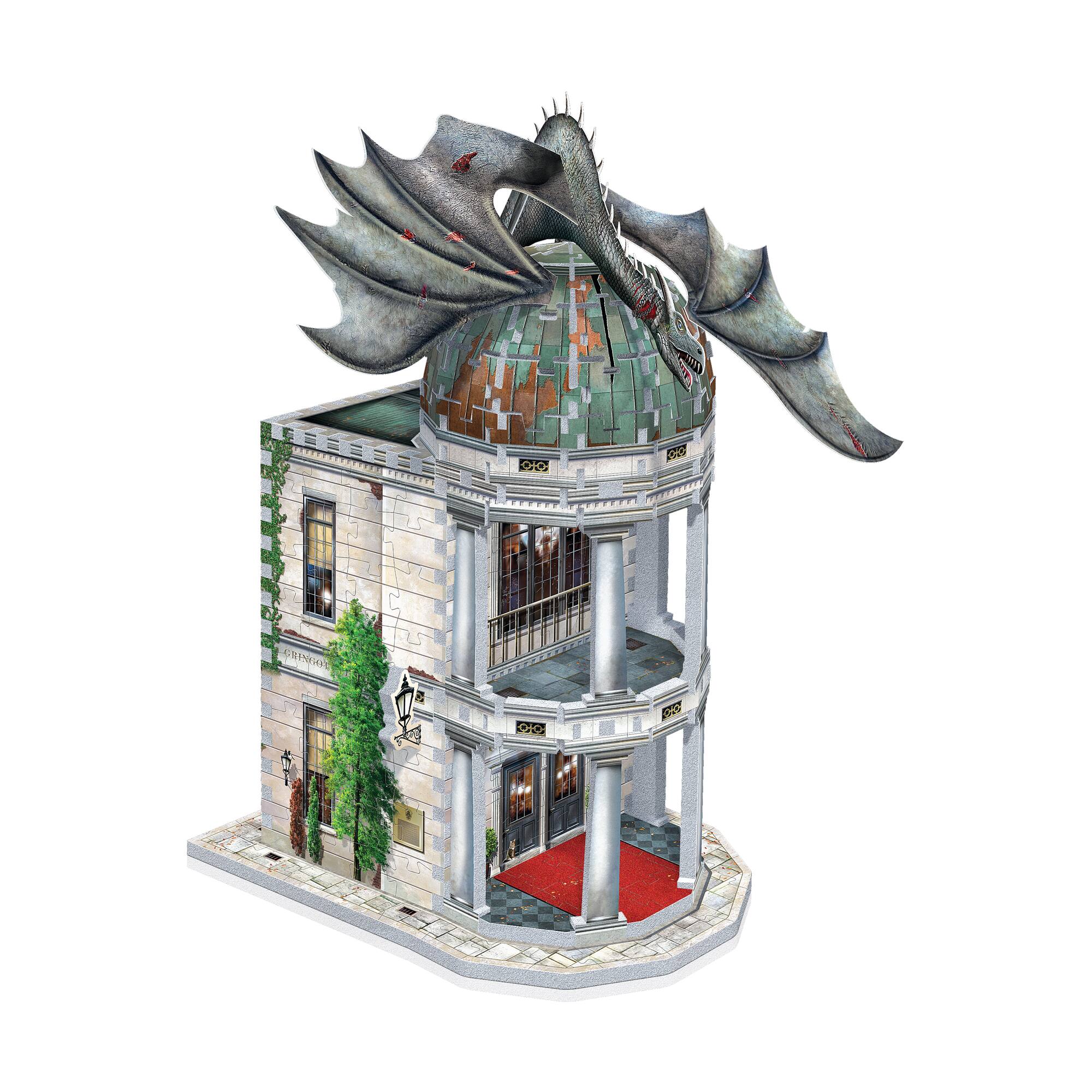 Harry Potter Diagon Alley Collection - Gringotts Bank 3D Puzzle: 300 Pcs